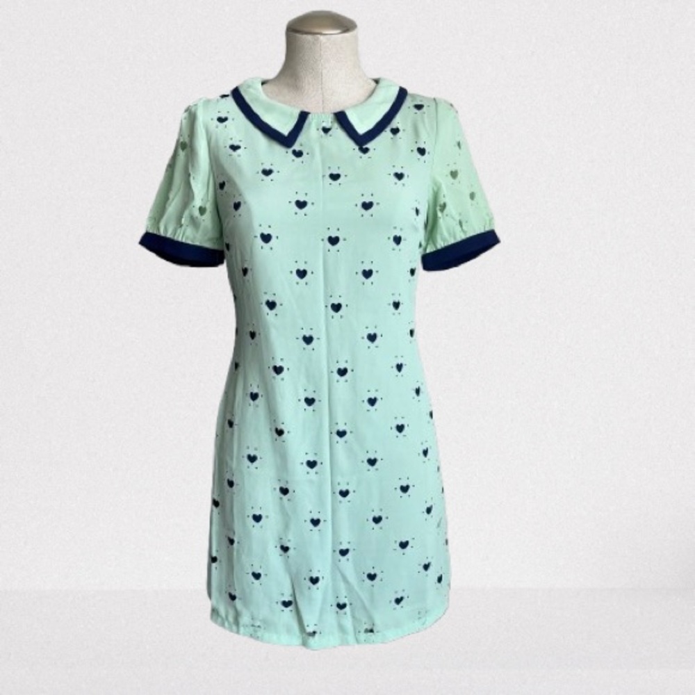Alice Moon by Moon Collection Heart Cut out Dress NWT